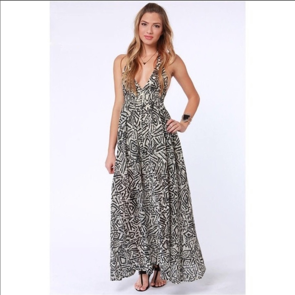 Billabong Halter Maxi Dress